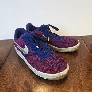 Nike Air Force 1 Low Ultra Flyknit USA Mens Size 8 Red Running‎ Shoes Sneakers